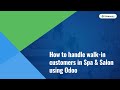 Spa &amp; Salon POS billing for walk-ins and appointments | Odoo 19