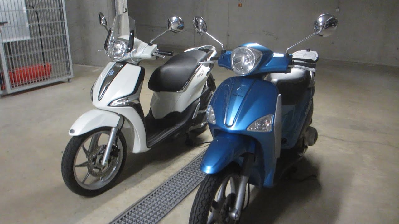 Piaggio Liberty 125 alt vs. neu 1/2 