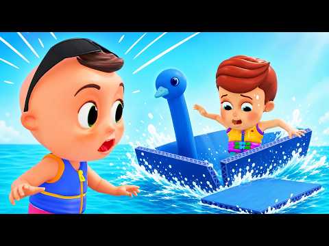 Boat Challenge Song ⛵ Learn Colors 🎨 French Nursery Rhymes & Cartoons | Baby Berry 🎵