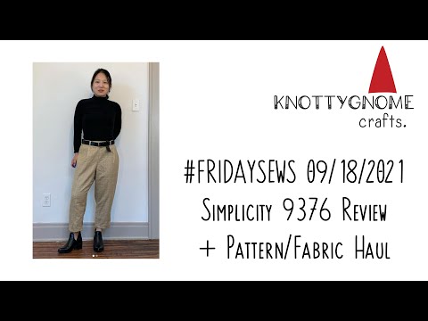 #fridaysews Simplicity 9376