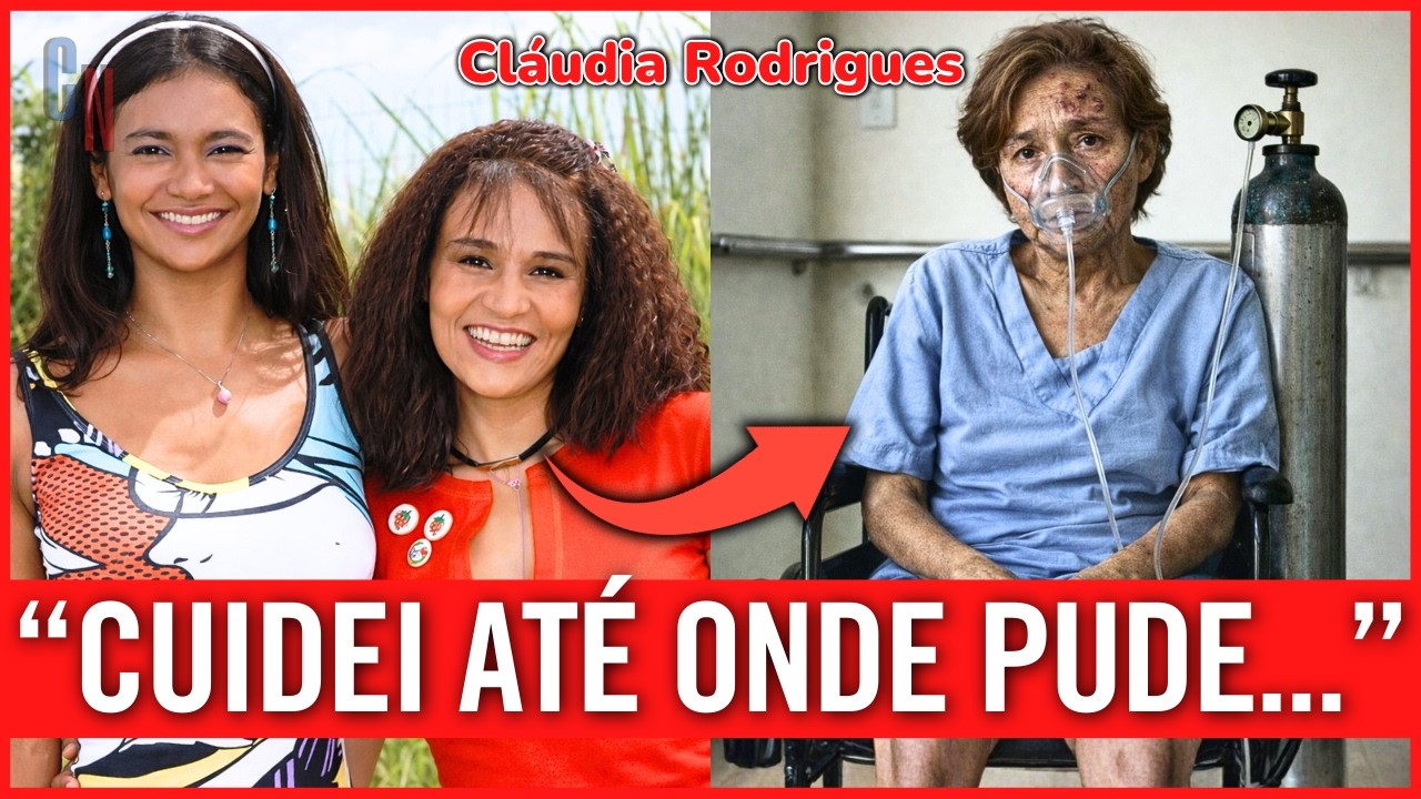 APÓS 16 ANOS RECLUSA E DOENTE CLÁUDIA RODRIGUES REVELA COMO VIVE HOJE ABANDONADA! 😭