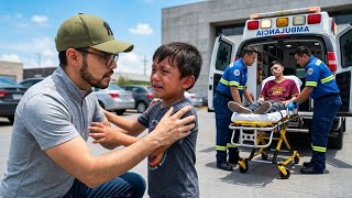 Le dí recompensa millonaria a niño de la calle con hambre para salvar a su hermano 😭 así reaccionó