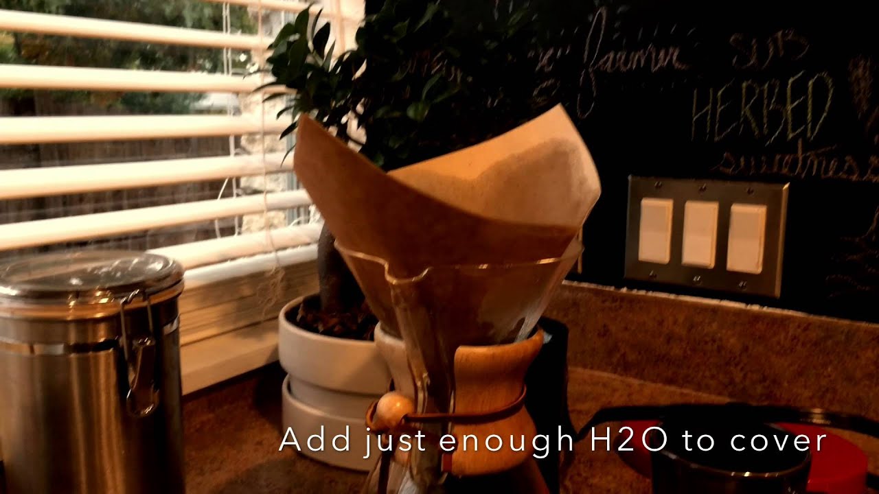 Making Chemex Coffee - You're Doing It Wrong - YouTube