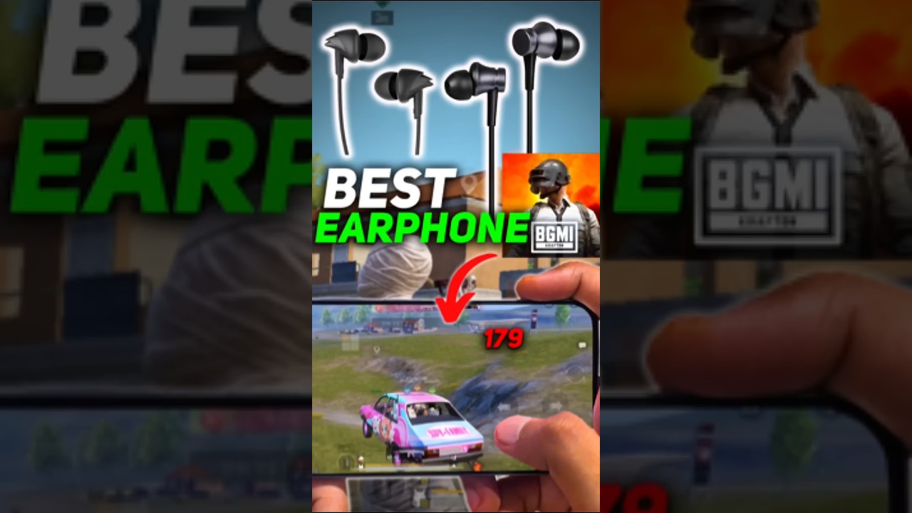Best Wired Earphones for BGMI & Pubg 2025 🔥 Top Footstep Beast for Android & iPhone!