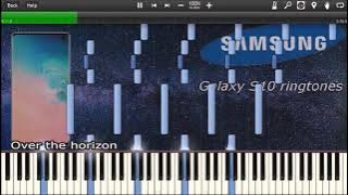 SAMSUNG GALAXY S10 RINGTONES IN SYNTHESIA!