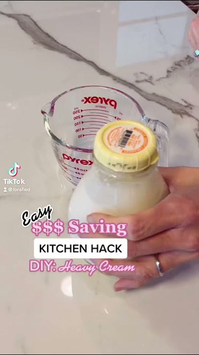 How to Make Heavy Cream at Home