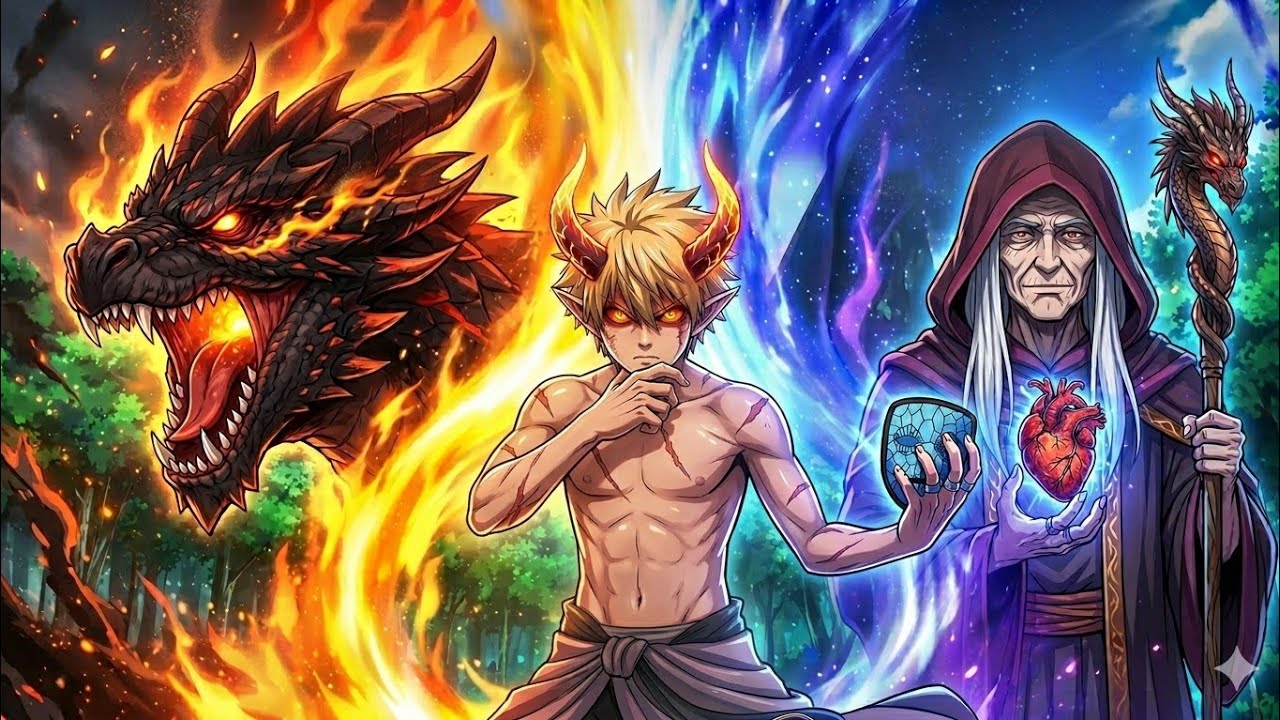  طفل تربى وسط التنانين الأسطورية ويعتقد أنه ضعيف لكن قوته تتخطى البشر!