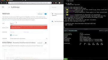 Tutorial 02 - How to Make a Dialog Flow Agent with Webhook Fulfillment