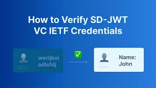 How to Verify an SD-JWT VC via OID4VP V1 with walt.id