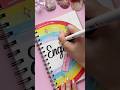 DIY Colorful Front Page Idea 🌈