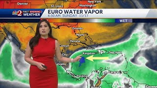 Tracking the Tropics: NHC monitoring area of interest in Caribbean with tropical potential