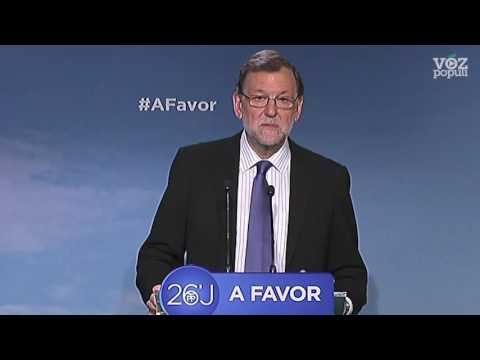 Rajoy ofrece su mano a los partidos moderados para hacer un Gobierno estable