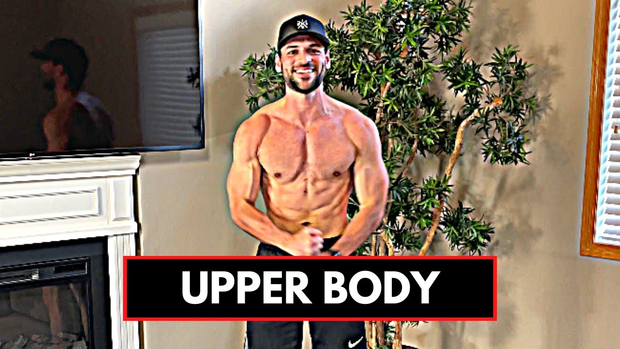 30 Min Chest, Triceps & Shoulder Workout | Upper Body Dumbbell Workout ...