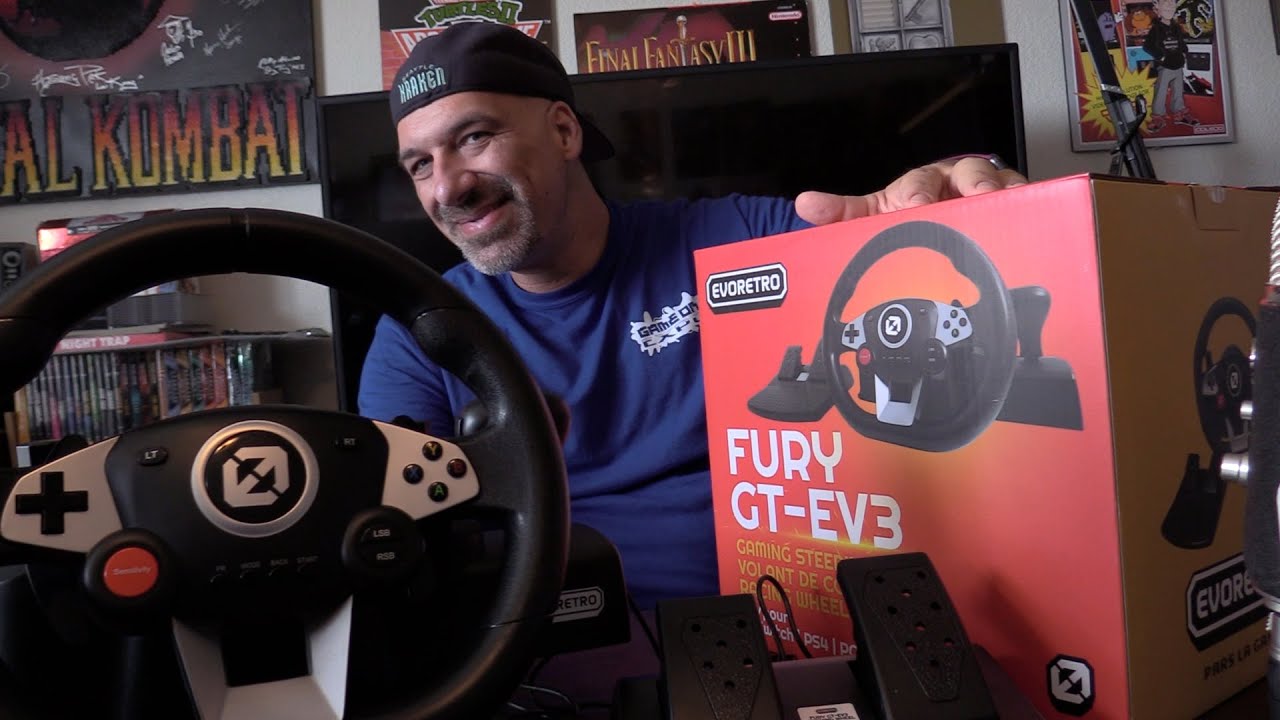 New Steering Wheel Review - For Switch, PS4, & PC - Gamester81 