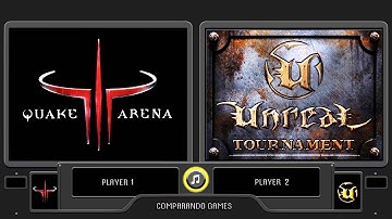 Quake III Arena vs Unreal Tournament (Pc vs Pc) Side by Side Comparison