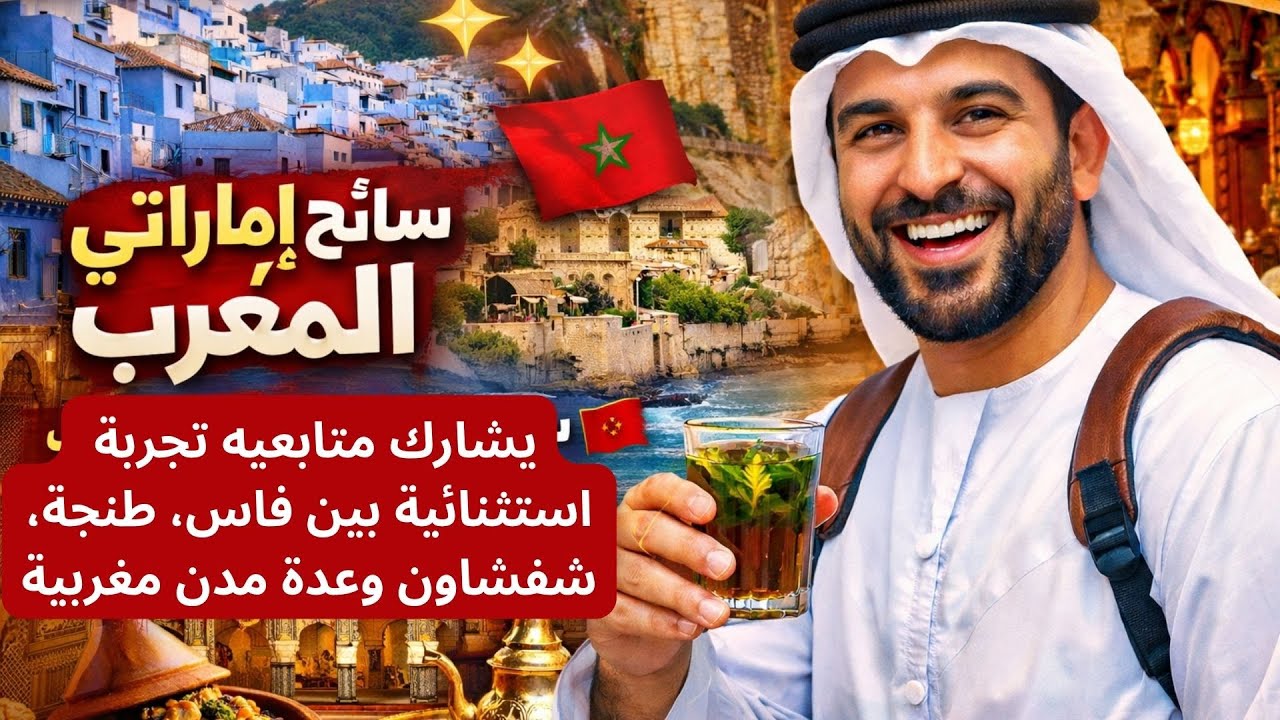 الإماراتي الذي عشق المغرب | جولة بين أفخم الفنادق والتقاليد المغربية