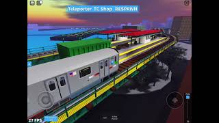 Driving and Riding the (6) Train w/ Last Stop? and Derailment. [ROBLOX Transit City 3]