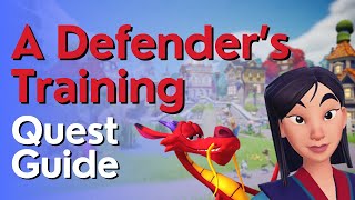 A Defender's Training Quest Guide in Disney Dreamlight Valley