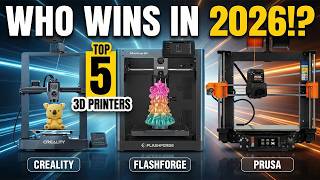 Top 5 Best 3D Printers 2026 High Precision Fast Printing Beginner To Pro