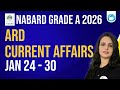 24th - 30th Jan | ARD Current Affairs | Agriculture &amp; Rural Development | NABARD Grade A 2026
