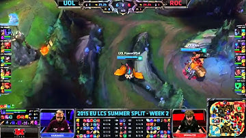 UOL vs ROCCAT | LCS EU 2015 Summer | 4.nap 3.meccs