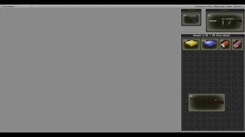 Grid-Based Inventory (аля S.T.A.L.K.E.R)