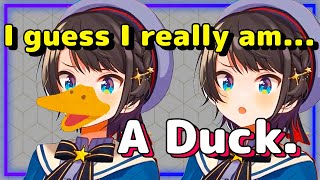 【ENG Sub】Oozora Subaru - Finally Accepts She is a Duck