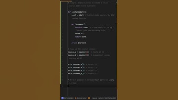 How do closures power nested #functions in Python? Master Nested #functions with Closures in Python!