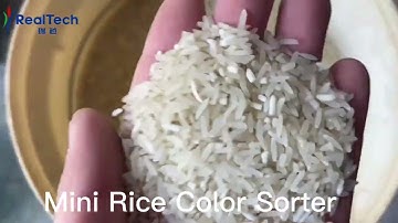 mini rice color sorter machine color sorting manufacturer