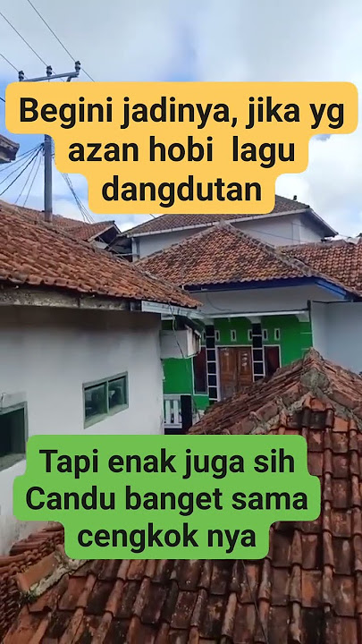 suara azan cengkog dangdut yang lain minggir dulu