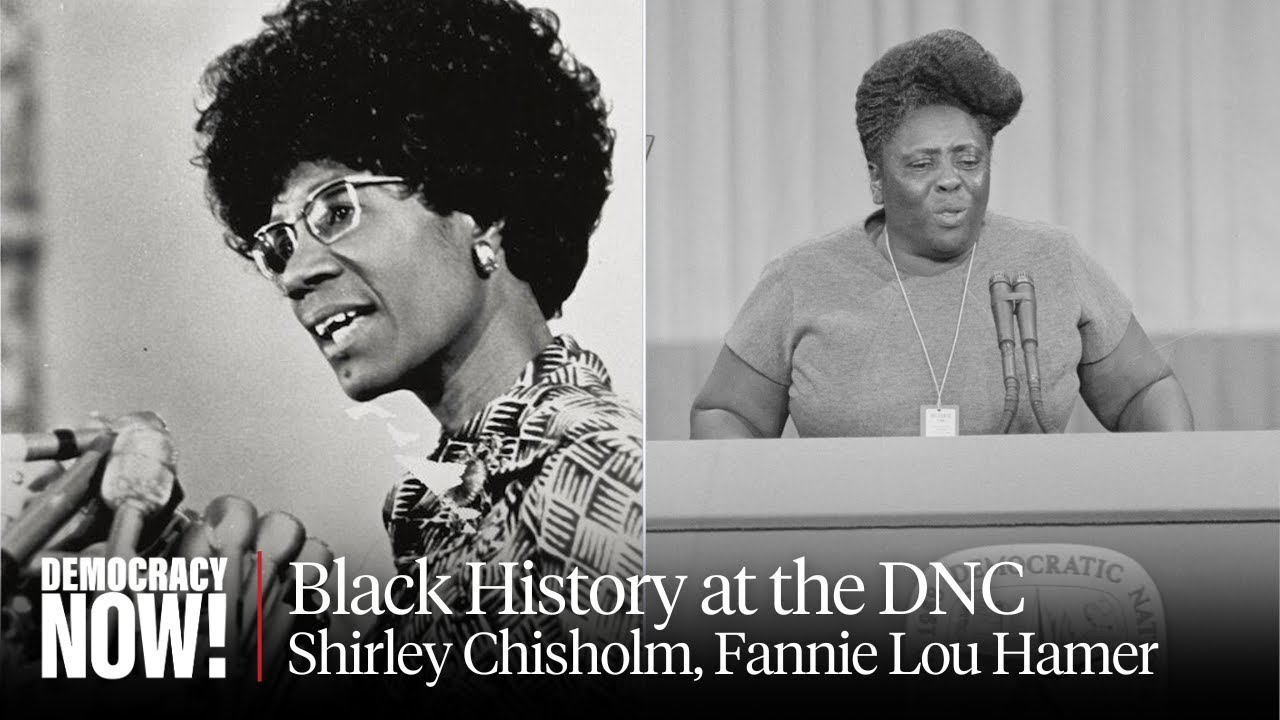 How Shirley Chisholm & Fannie Lou Hamer Paved the Way for Kamala Harris