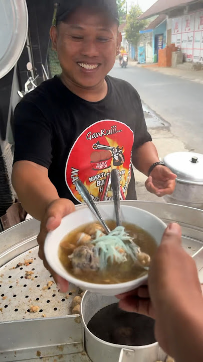 For only Rp. 10,000, you can eat meatballs to your heart's content 🥰, Jl. Kh. Ahmad Dahlan No. 10...