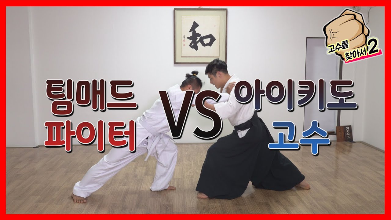 '아이키도 고수' 윤준환 VS '팀매드 파이터' 김경록 격돌(고수를 찾아서2)