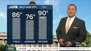 Warm day ahead! Tuesday, September 26