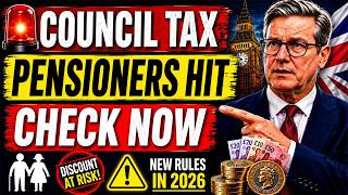 🚨 Pensioners WARNING 2026 🇬🇧 | New Council Tax Rules Could Cancel Your Discount ⚠️