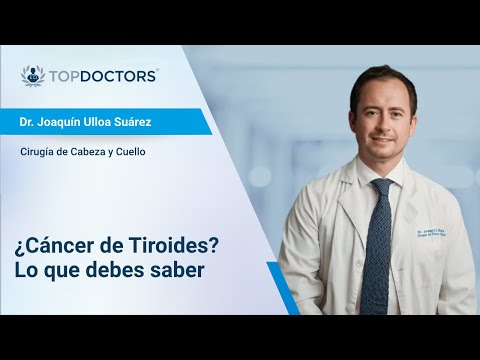  ¿Cáncer de Tiroides? Lo que debes saber
