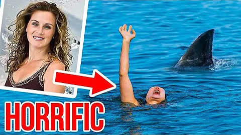 This Shark Eats Nicole Moores Arm While She Keeps ...