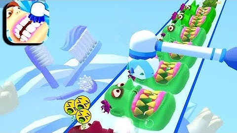 Teeth Runner! 🔴🟢🟡 MAX LEVELS!! All Levels Gameplay Walkthrough Android, iOS BIG UPDATE!!!