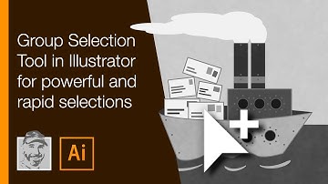 Group Selection Tool in Illustrator for powerful and rapid selections