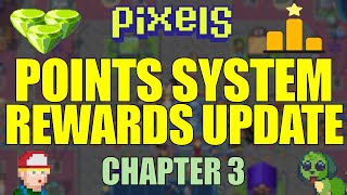 Pixels Chapter 3 Points System And Rewards Update