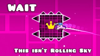 Geometry Dash Time Machine, But With 10 Gems And 3 Crowns
