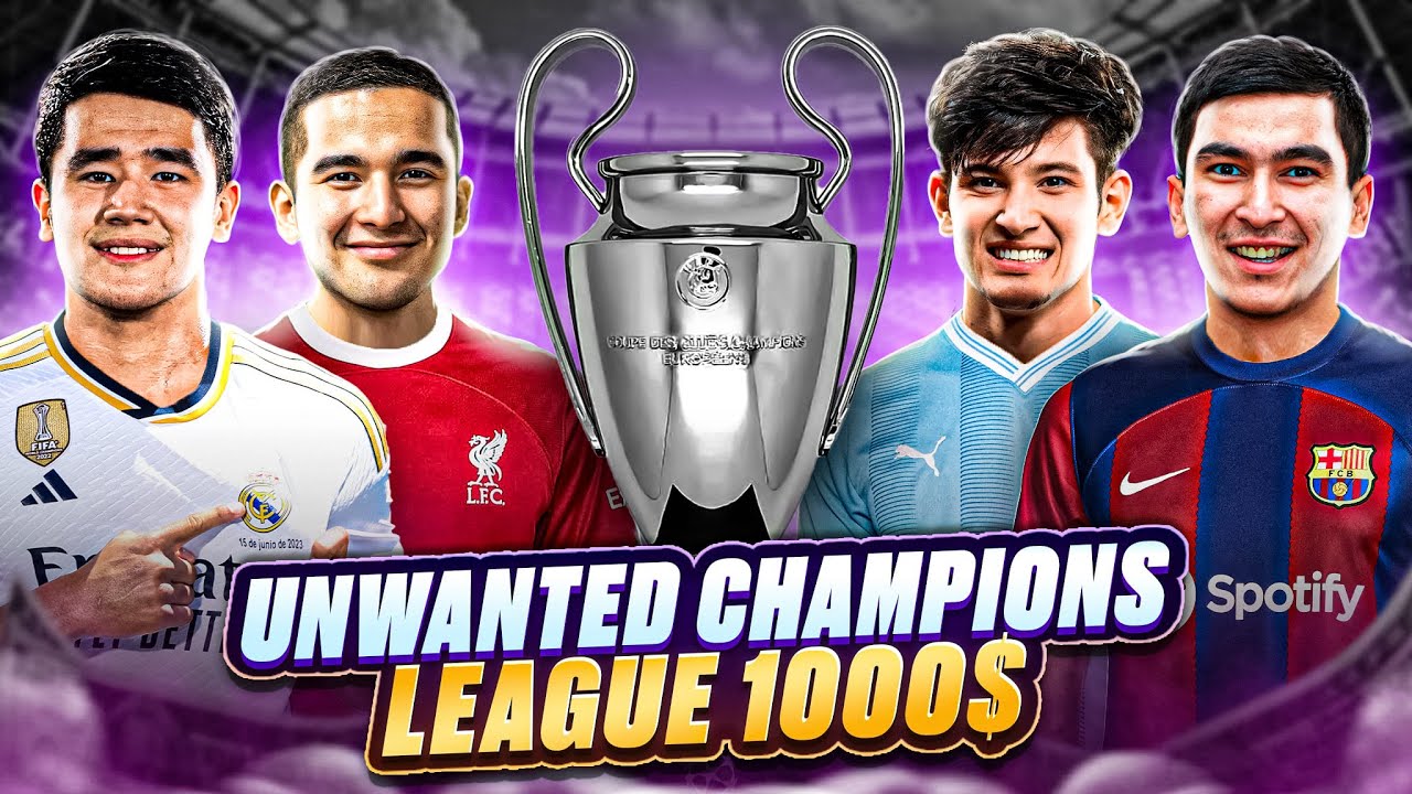 Unwanted Champions League BARCA vs CITY Ӏ REAL vs LIVERPOOL 1000$ uchun kurash!!!