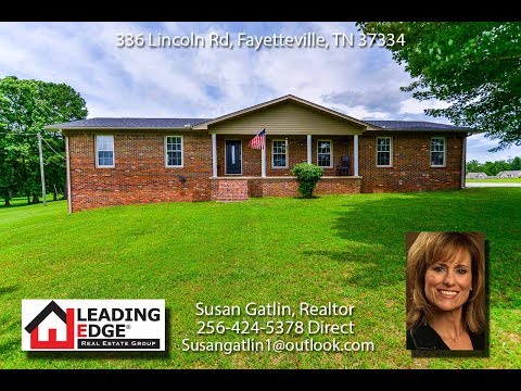 336 Lincoln Rd, Fayetteville, TN home video tour