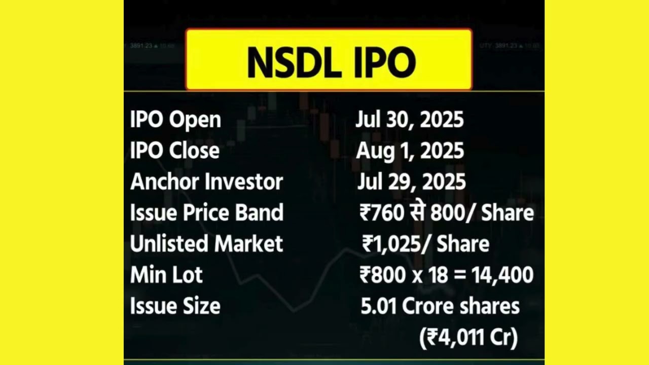 NSDL IPO