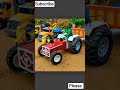Diy giant drain pipe bridge built by mini tractor#minifarming #minitractor #chaff @piyashsaha161