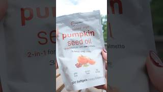 Pumpkin Seed + Saw Palmetto Oil 🌿 Cold Pressed Softgels