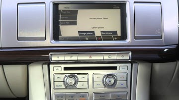 How to debond a phone from the bluetooth system in a 2010 Jaguar XF Portfolio
