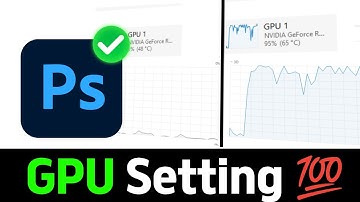 Secret method to bost Gpu setting in adobe Photoshop  |  Best setting for 2024