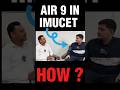 How sambhav Air 9 in Imu-Cet? #shippingupdates #imucet #merchantnavy