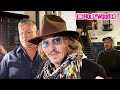 Johnny Depp Speaks On New Projects While Greeting Fans Outside A Charity Concert At The Troubadour